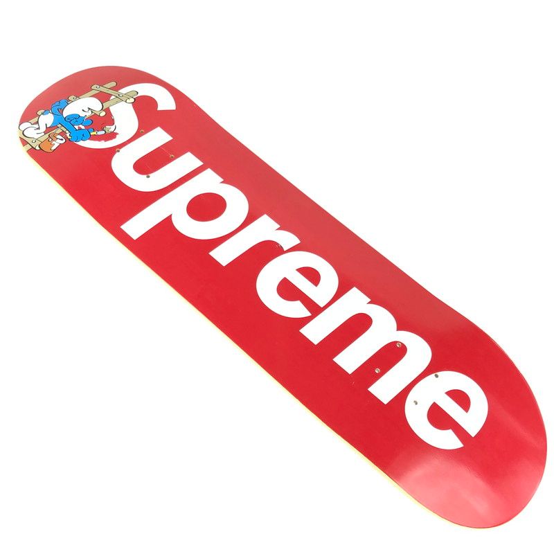 20aw Supreme smurfs Skateboard デッキ スマーフ Supreme Smurfs Skateboard Red - FW20 - US