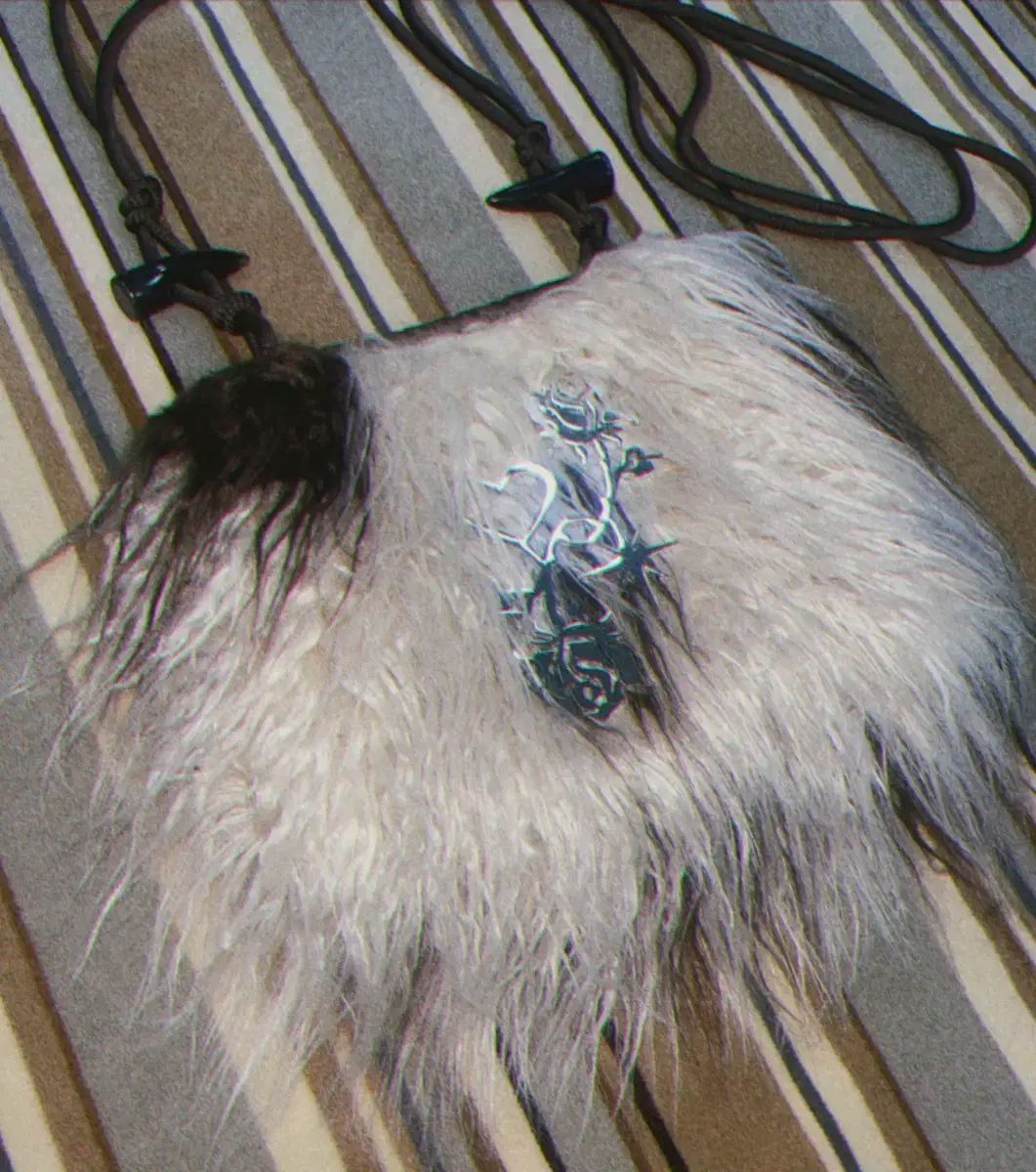 145 オフィス macy fur mini bag ー brown