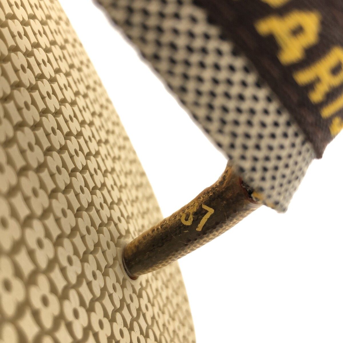 Louis Vuitton ベージュ フラワーサンダル LOUIS VUITTON ルイヴィトン フラワーモノグラムサンダル