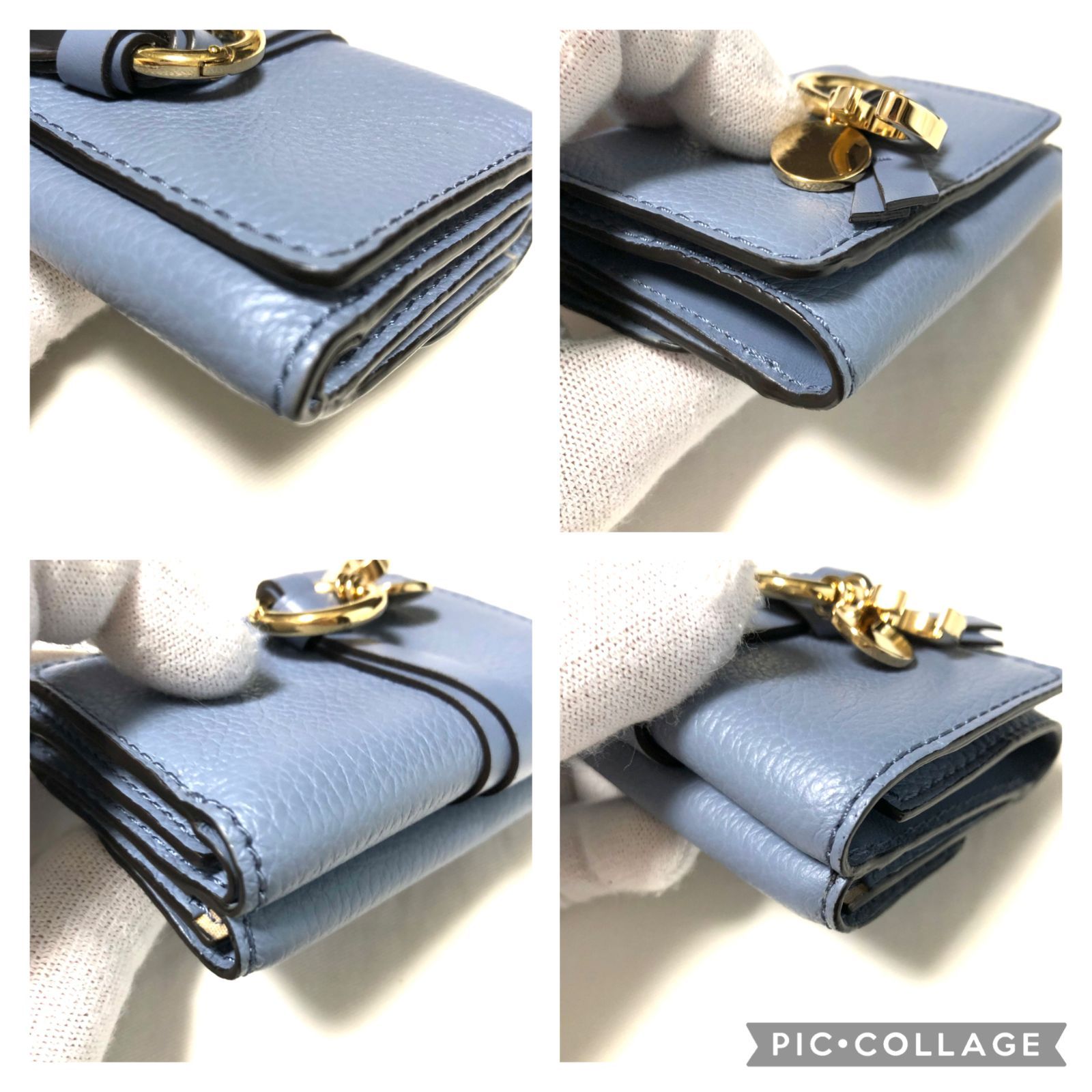 クロエ 三つ折り財布 スモールトリフォールド ウォレット