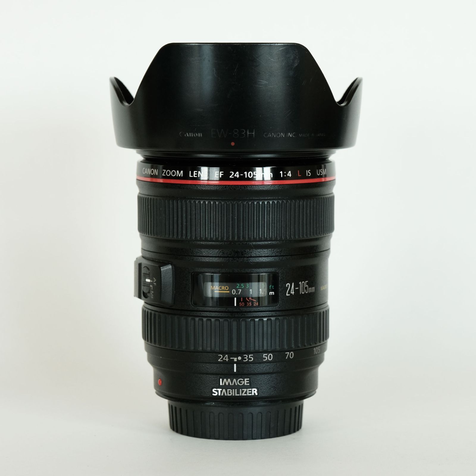 [良品] Canon EF24-105mm F4L IS USM / Lレンズ / Canon EFマウント / 標準ズーム / 小三元