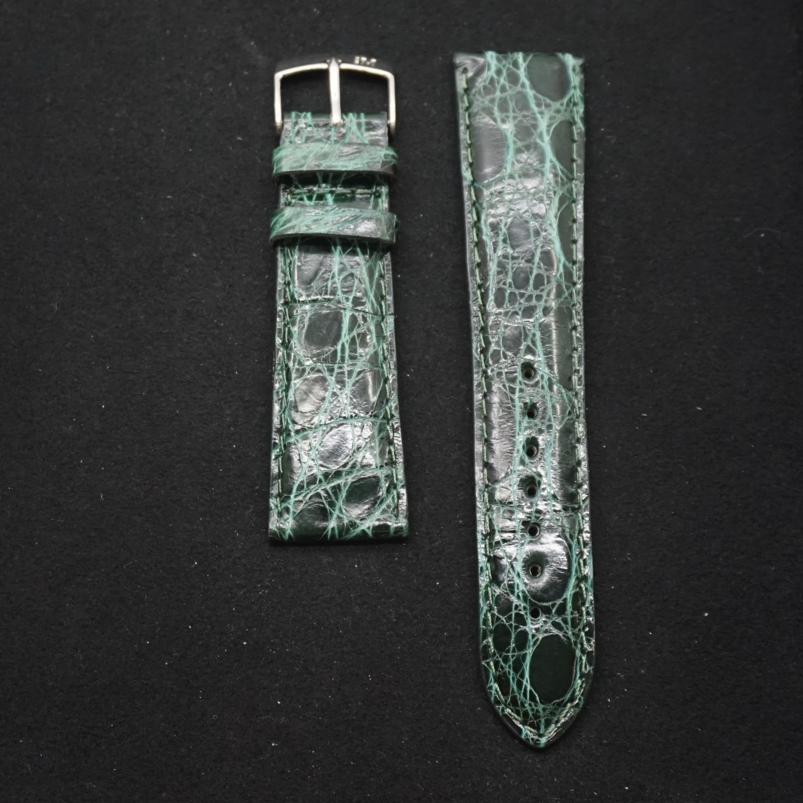 デッドストック品 モレラート MORELLATO AMADEUS カイマン レザー