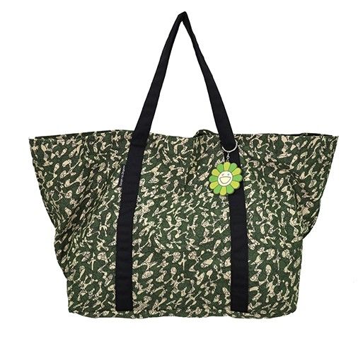 未使用 Camo Tote Bag Jungle Camo 村上隆 カモ スカル