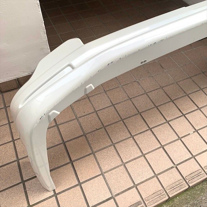 TOYOTA トヨタ 200系 ハイエース モデリスタ 純正 フロントスポイラー ナロータイプ リアバンパー 車 パーツ ホワイト m15042 FFCRYSTALESIA_COM