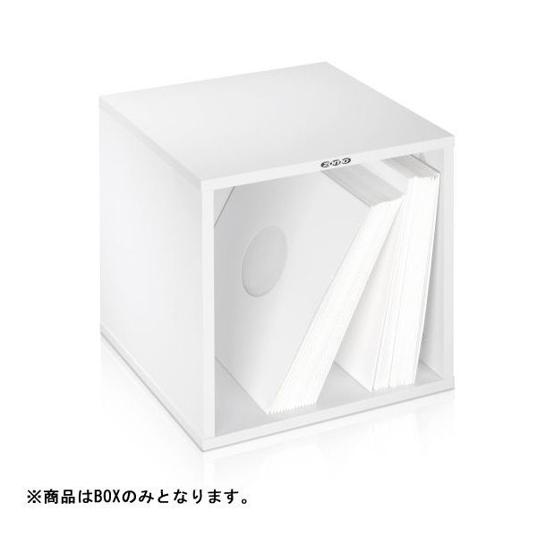 Zomo ゾモ | VS-Box 100 White 組立式 - 12インチレコード収納BOX - 約100枚収納
