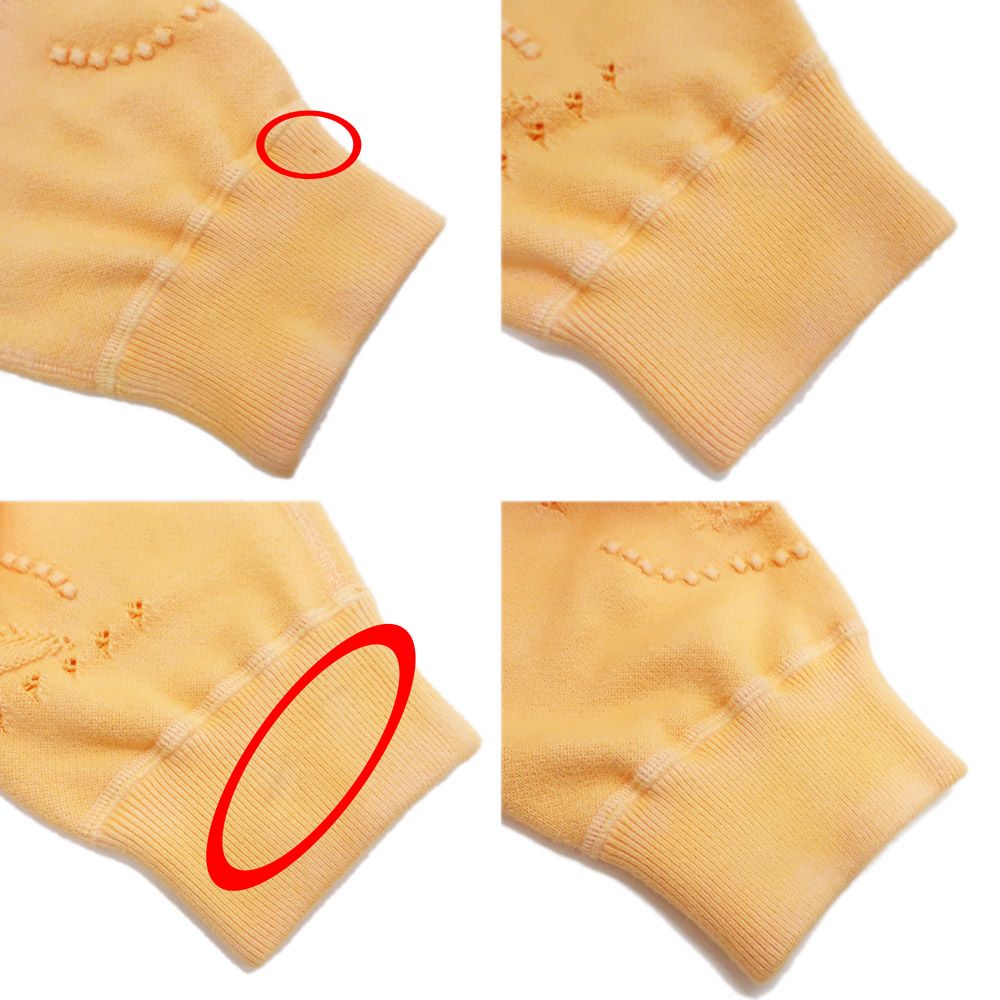 【天白】シャネル スウェットニット トップス 長袖 グラデーション オレンジ ピンク 50 P76509K10994 服 アパレル 女 天白】シャネル スウェットニット トップス 長袖 グラデーション