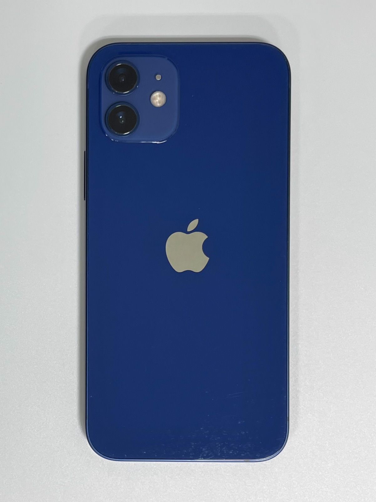 【中古】iPhone12  256GB ブルー バッテリー82％ docomo 本体