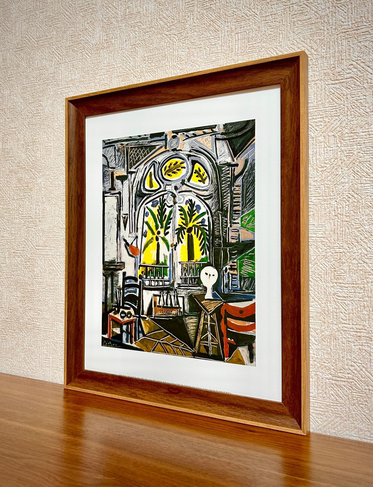 絶版品☆ラスト☆新品☆額縁付アートポスター☆パブロ・ピカソ☆Pablo