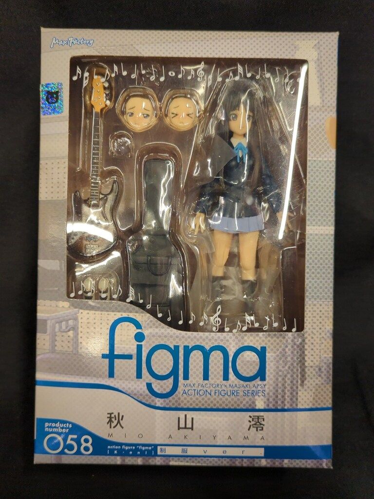 豊富な，本物保証 MAXFACTORY figma けいおん! 秋山澪 制服 ver 58