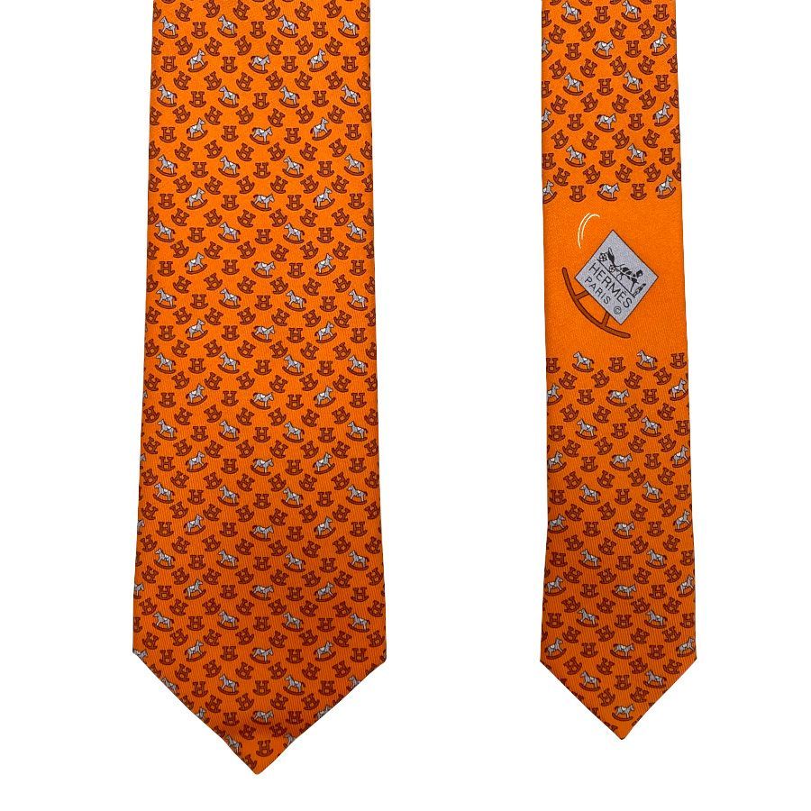 【クリスマスセール】　エルメス ネクタイ ロッキング・ホース クリスマスセール】 エルメス ネクタイ ロッキング・ホース - メルカリ