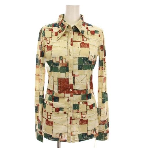 フミカ ウチダ FUMIKA_UCHIDA シャツ ブラウス 総柄 長袖 34 マルチカラー FU-I-SH004 |YM