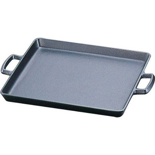 岩鋳 Iwachu オイルプレート 小 黒焼付 内寸28×24cm 南部鉄器 23012 オイルプレート小