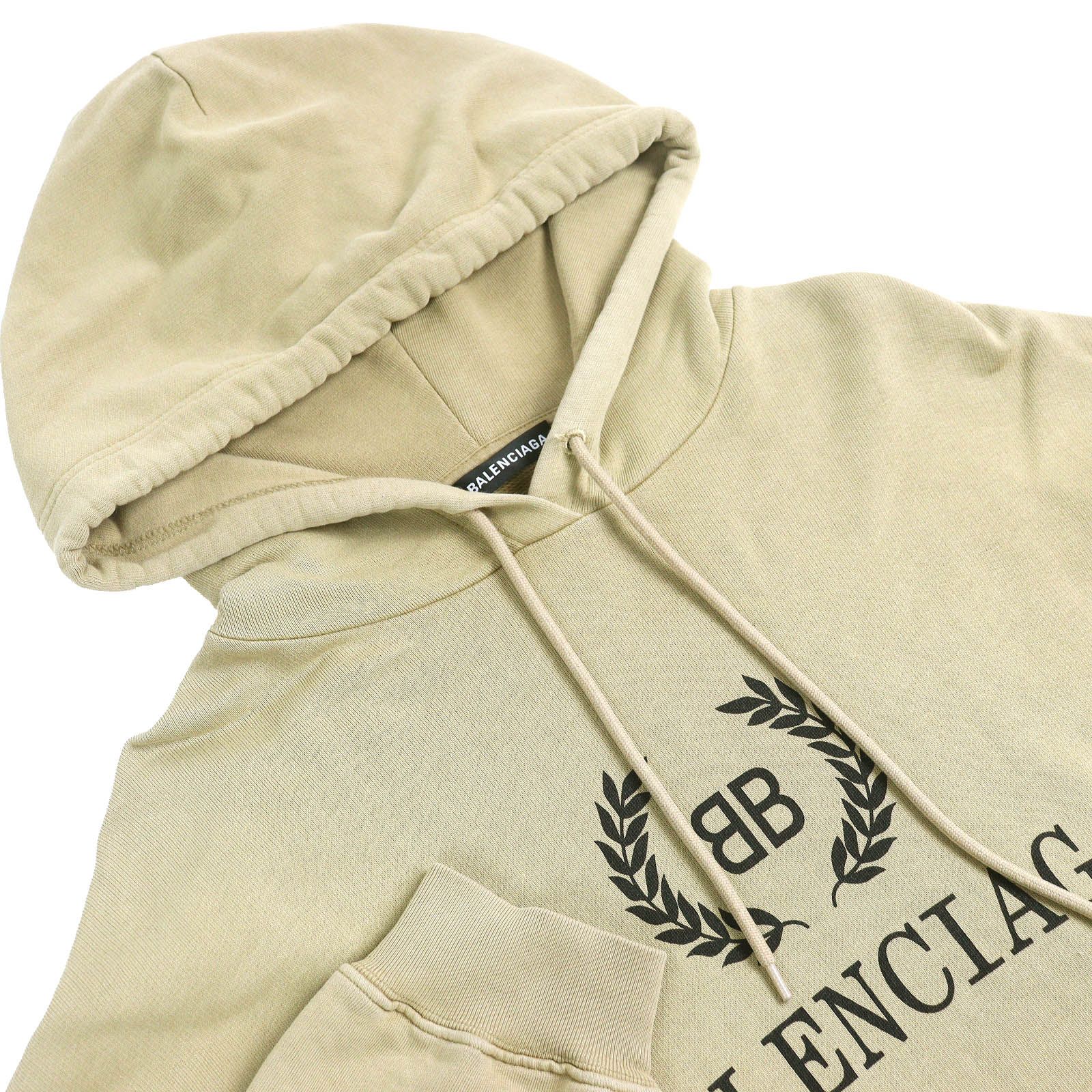 BALENCIAGA - BALENCIAGA バレンシアガ Campaign Logo Hoodie
