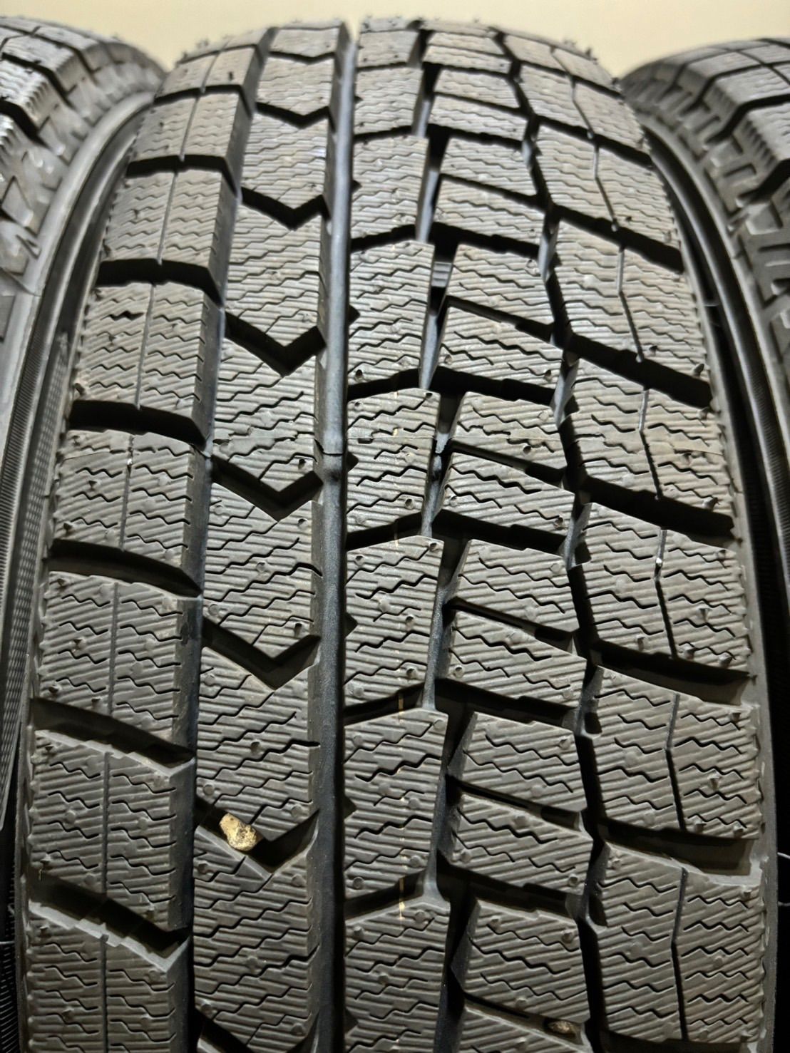 ★155/65R14 DUNLOP/WINTER MAXX WM02 22年製 スタッドレス 4本 ダンロップ ウィンターマックス N-BOX スペーシア (3-G575)