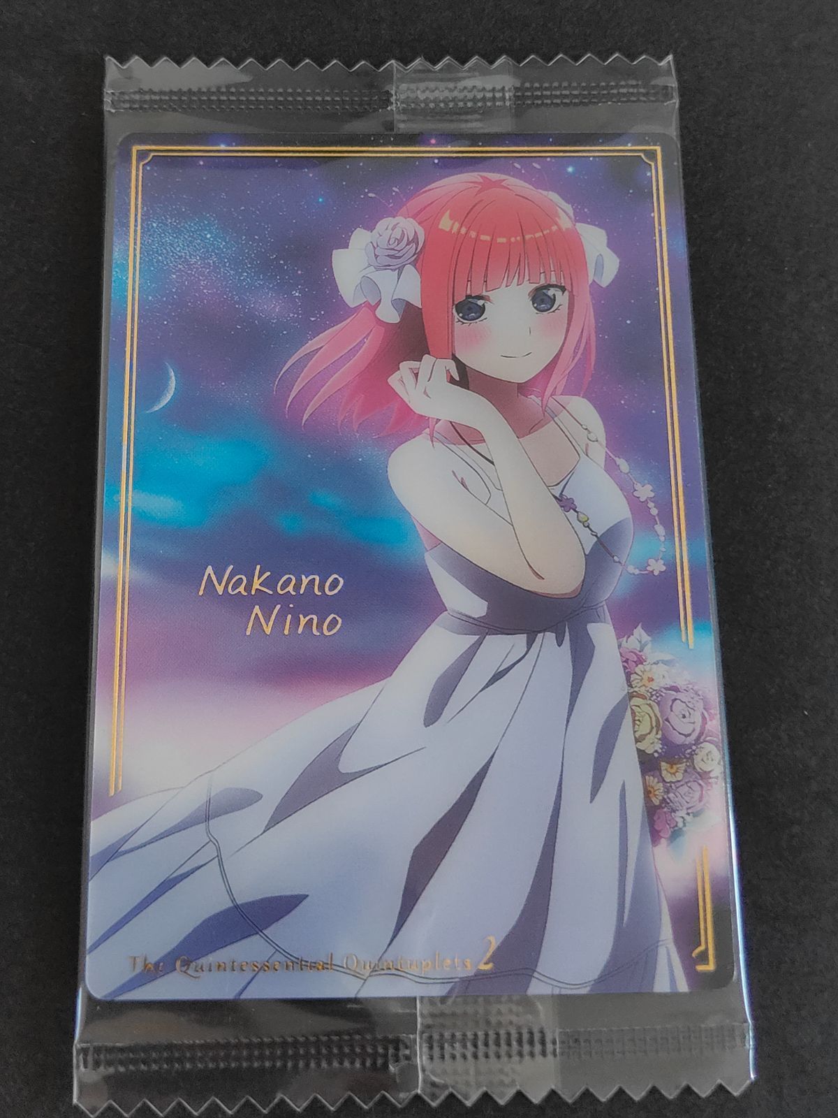 aca307 五等分の花嫁 中野二乃 ウエハース カード SP 22 未開封