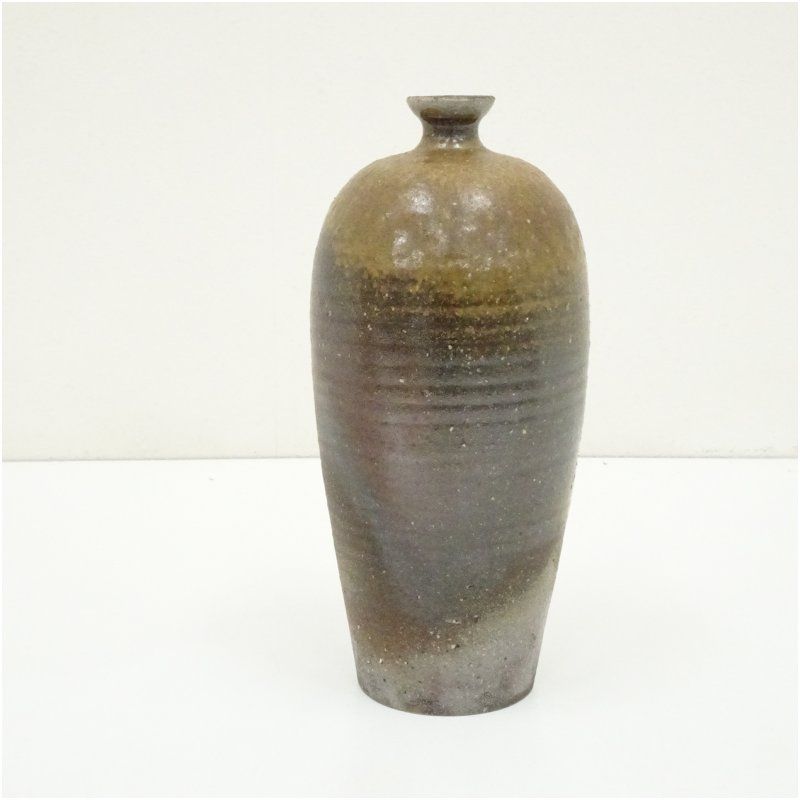 備前焼 矢部篤郎造 梅瓶（共箱） 陶器 おしゃれ めいぴん 中国 朝鮮