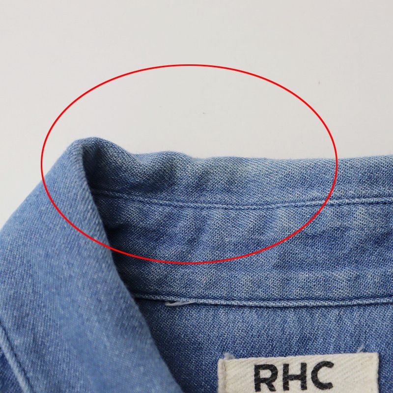 RHC Ron Herman デニムシャツ Denim Short Sleeve Shirt｜Pick Up Item | RHC ronherman