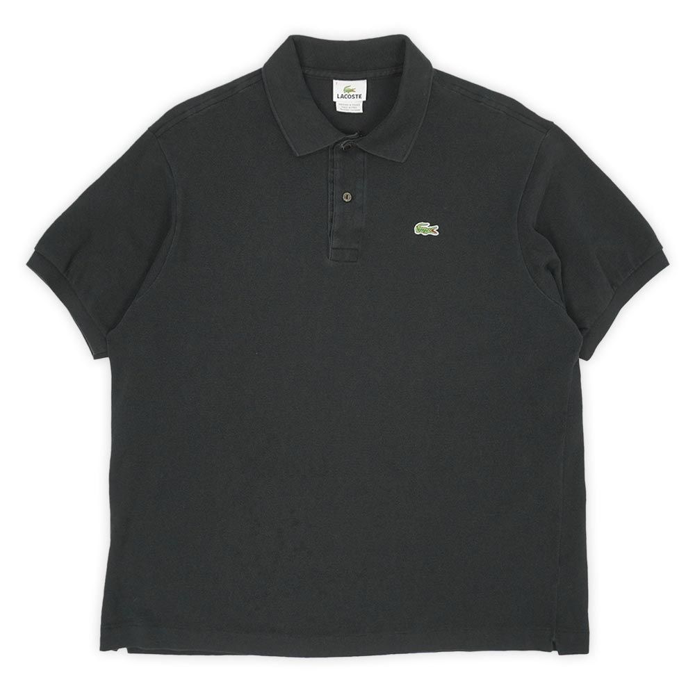 90's 00's ラコステ デカワニ 鹿子ポロシャツ 濃紺 XL フレラコ ラコステ LACOSTE 90s 90年代 DESIGNED IN FRANCE フレラコ