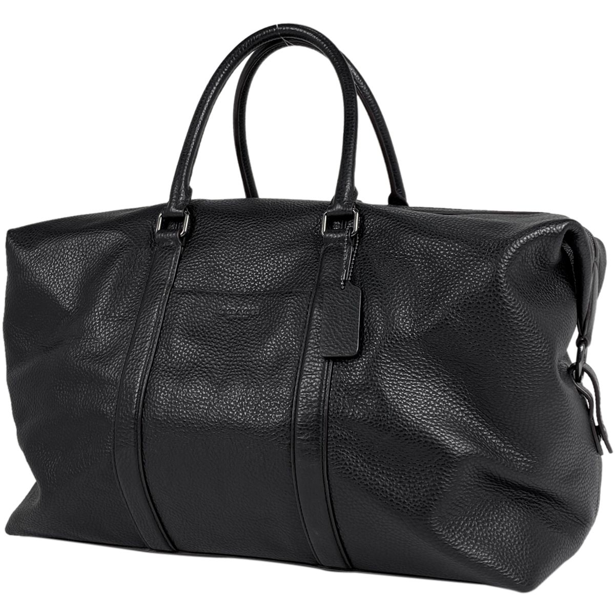 コーチ ブラック ボストンバッグ レザー coachボストンバック コーチ