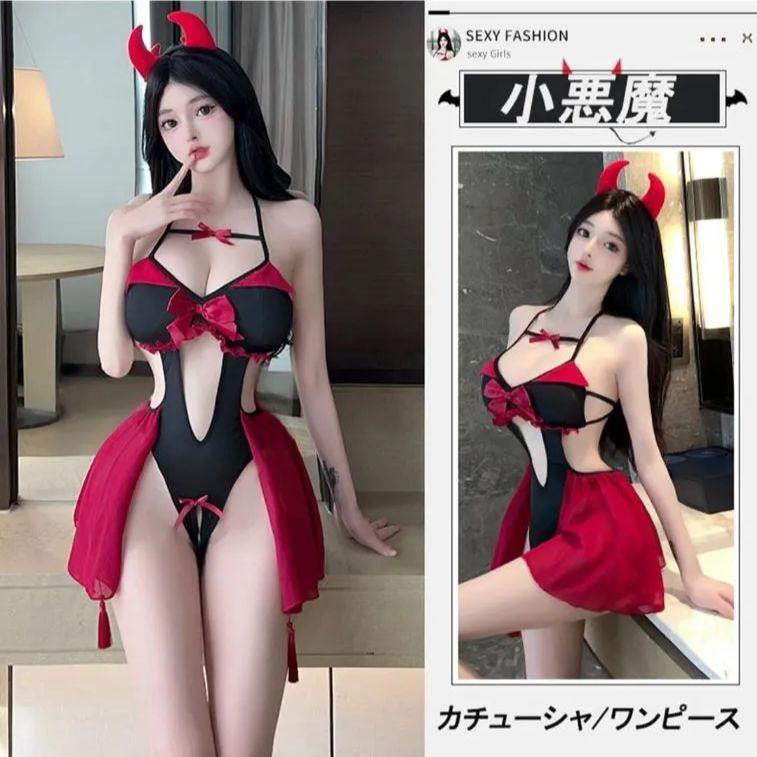 新品☆】エロセクシー♥️小悪魔メイド レオタード バレンタイン