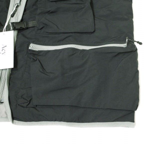 新品 Acy エイシー 24SS 2WAY UTILITY VEST リバーシブル