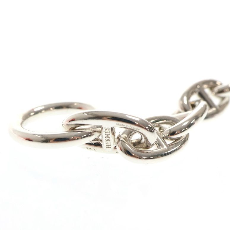 HERMES エルメス Chaine dAncre GM 15LINK シェーヌダンクル GM ブレスレット シルバー NOITHATQUANGTHANH_NET