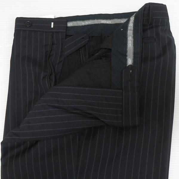 anc アルマーニコレツィオーニ ARMANICOLLEZIONI シングルスーツ 50 紺