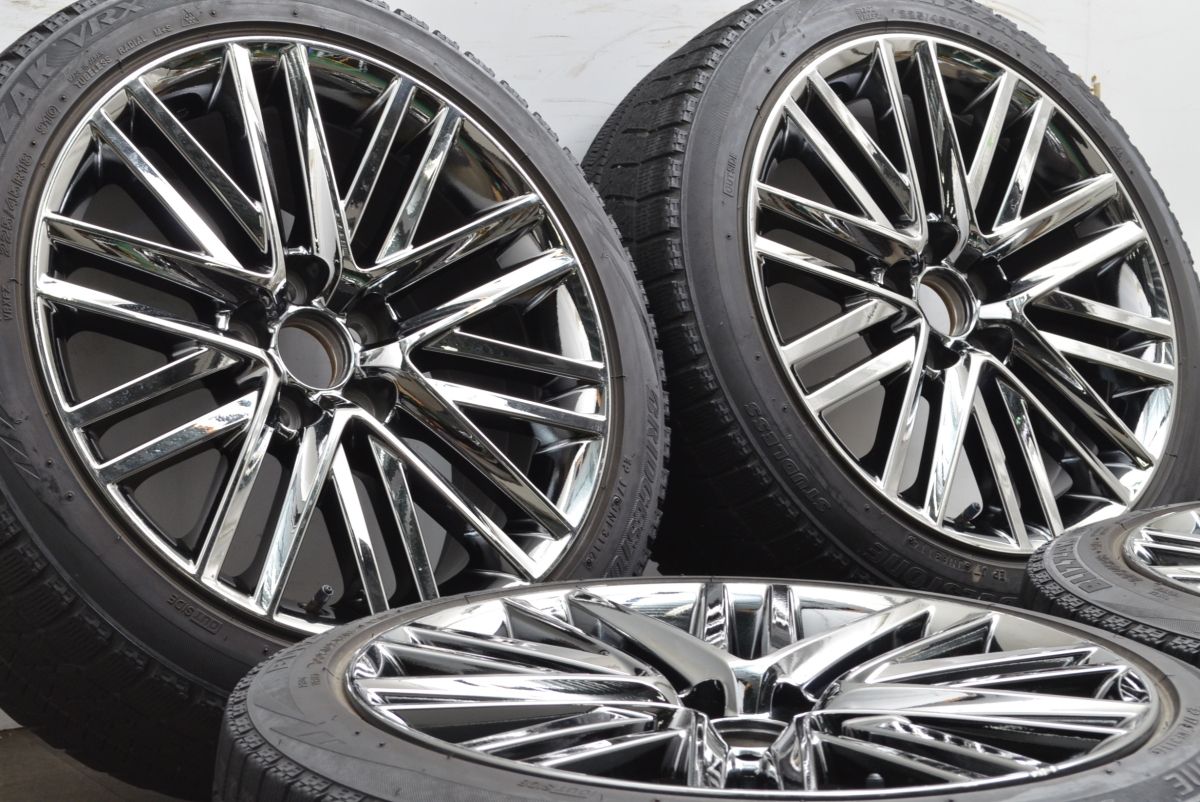 激安 トヨタ純正 210系 クラウン スパッタリング 225/45R18 希少 ブラックスパッタリング】トヨタ 210 クラウンアスリート