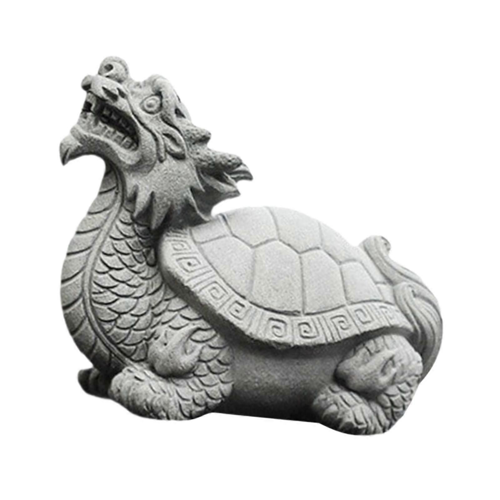 ゴシップ竜亀 装飾品 現代工芸品 美術品 置物 ゴシップ竜亀 装飾品
