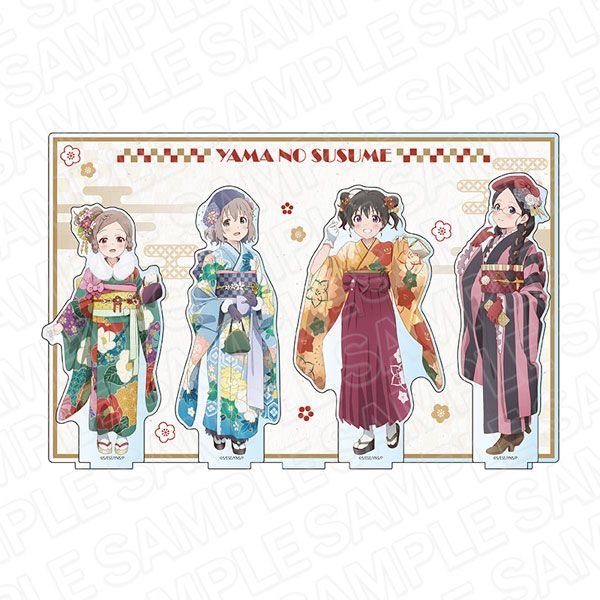 ヤマノススメ Next Summit アクリルジオラマ 晴着 ver. - メルカリ