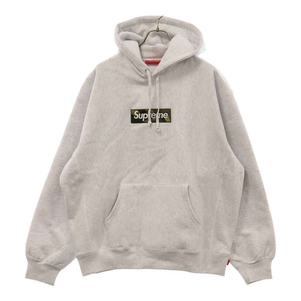 SUPREME (シュプリーム) 23AW Box Logo Hooded Sweatshirt Ash grey  