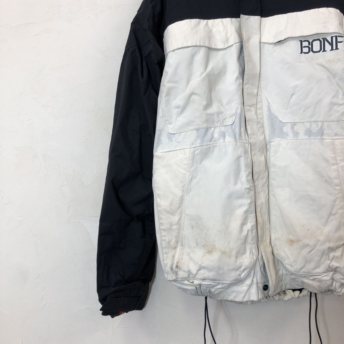 BONFIRE スノーボードジャケット ホワイト/グレー 楽天市場】ボンファイア（Bonfire）（メンズ）スキーウェア