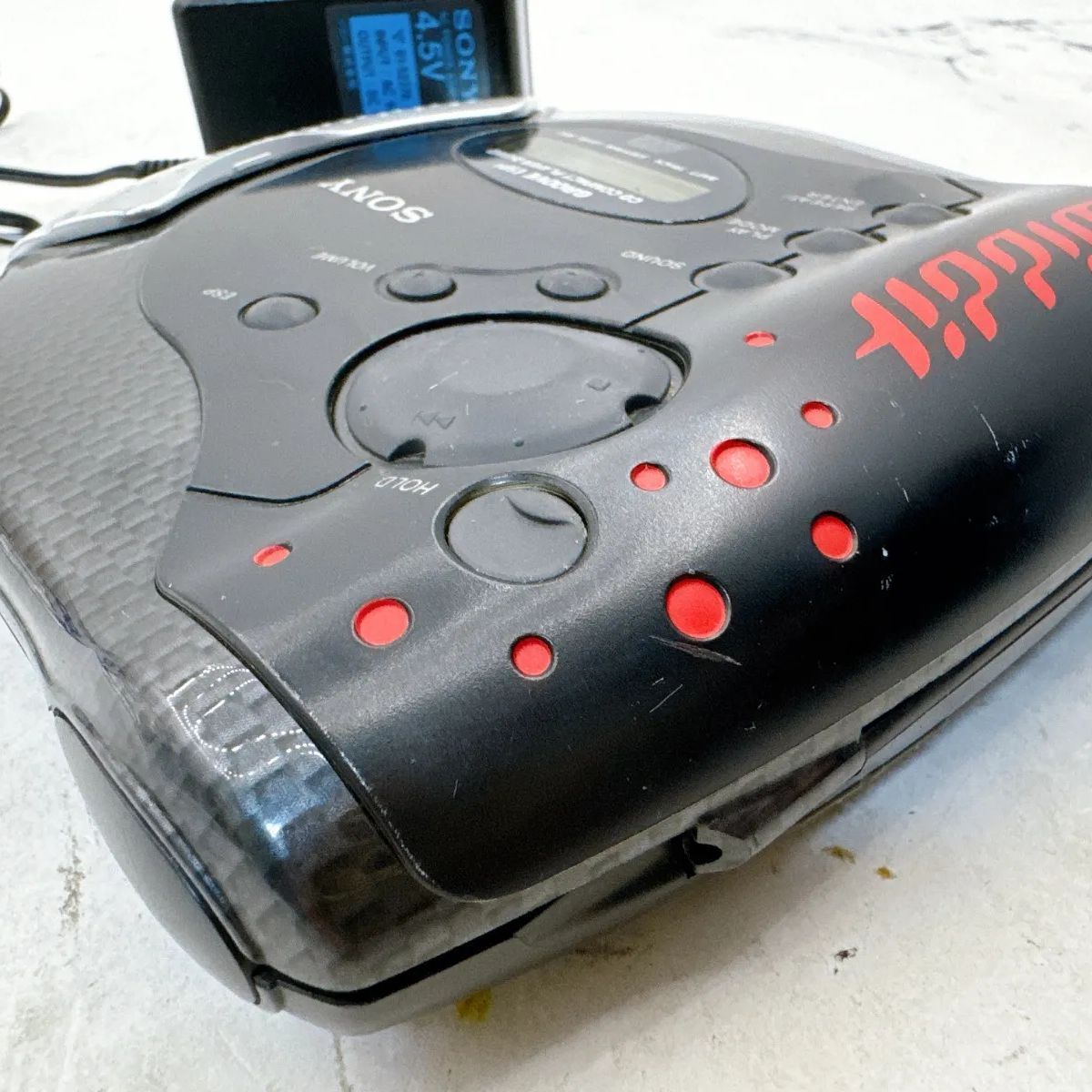 SONY CDウォークマン D-5WD 日本製 ポータブルCDプレーヤー 動作
