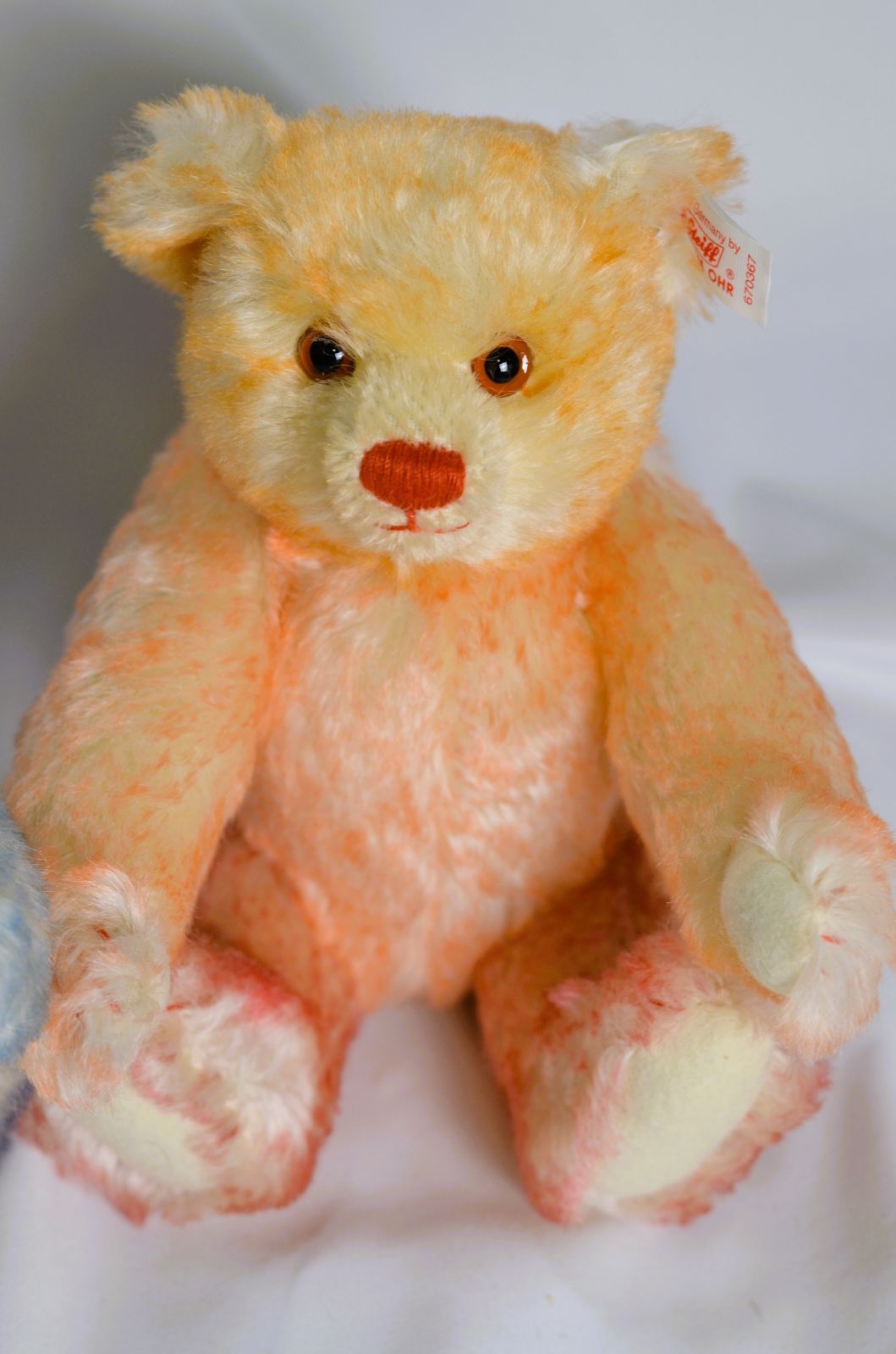 シュタイフ テディベア 「ハロー2000／グッバイ1999」 ベアセット 美品】Steiff Teddy bear Hello 2000/Good-Bye 1999-bear set