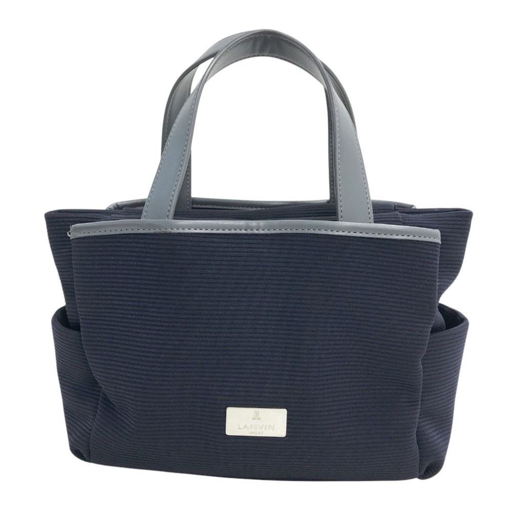 LANVIN - くにさんさま　専用　　ランバン　ゴルフ  カートバッグ　ネイビー LANVIN SPORT ランバン スポール カートバッグ ネイビー系