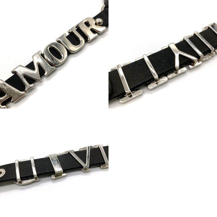 ❤️美品‼︎ 即購入ok!! HYSTERIC GLAMOUR メタル文字ベルト ❤️美品‼︎ 即購入ok!! HYSTERIC GLAMOUR メタル文字ベルト