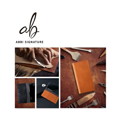 abbi SIGNATURE BELUGA イタリアンレザーダイアリーケース for iPhone 13 タン ABS21799i13TN
