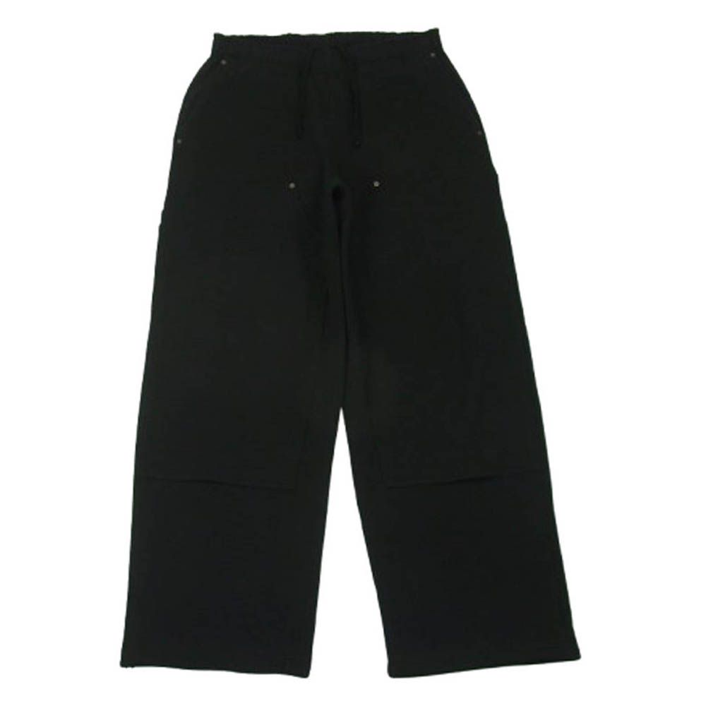 BEAMS ビームス 11-24-1785-147 ダブルニー スウェット パンツ コットン 中国製 ブラック系 S