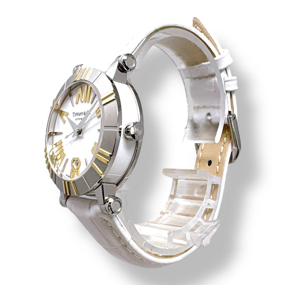 ティファニー アトラス Z1300 K18 コンビ 自動巻き レディース 腕時計