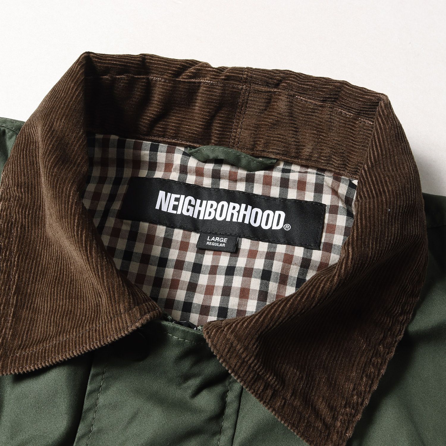 新品 NEIGHBORHOOD ネイバーフッド ジャケット サイズ:L 裏地チェック 