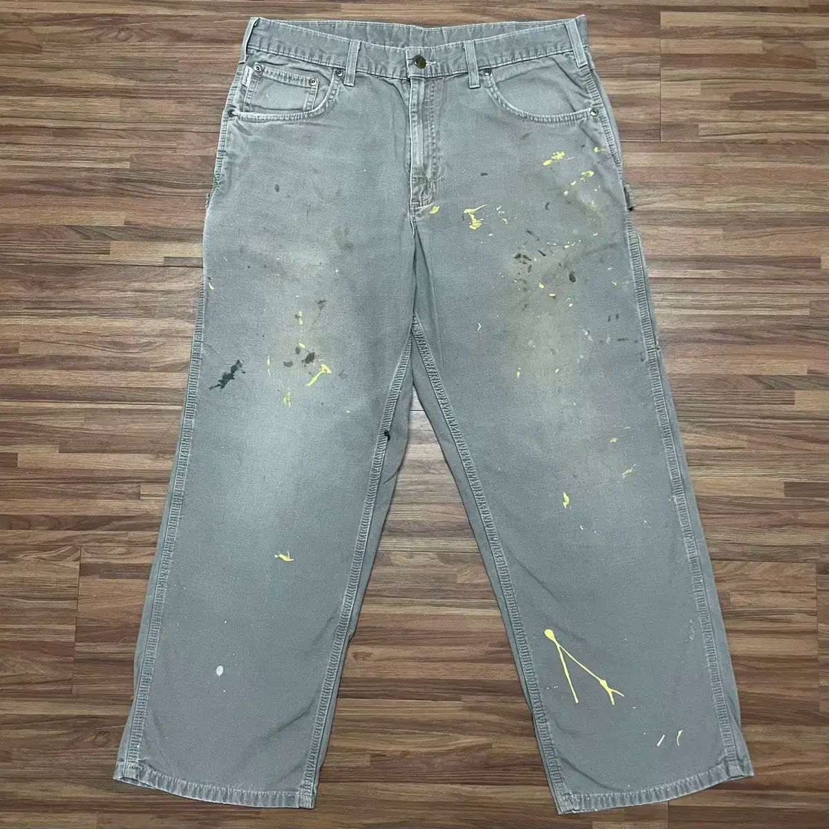 カーハート シングルニー カーペンター ペイント ルーズフィット パンツ chr 36 34