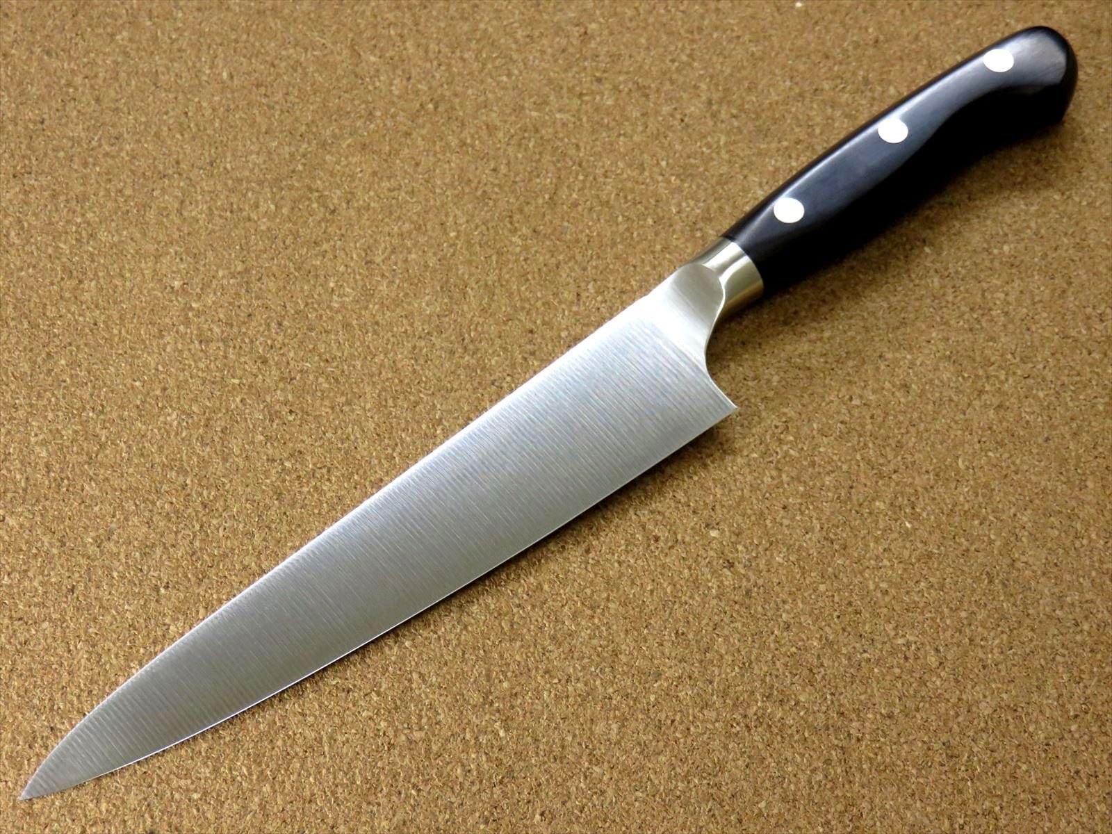 関の刃物 ペティナイフ 150mm PRO-M 鍔付一体型包丁 果物包丁 両刃