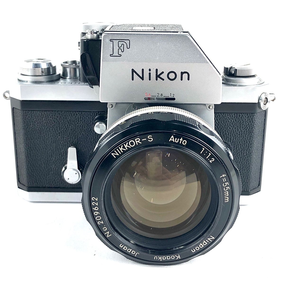 ニコン Nikon F フォトミック シルバー + NIKKOR 55mm F1.2 非Ai ...