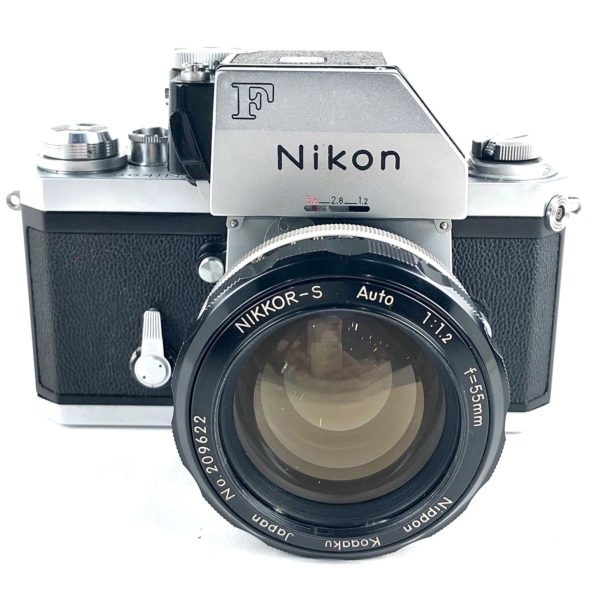 ニコン Nikon F フォトミック シルバー + NIKKOR-S 55mm F1.2 非Ai