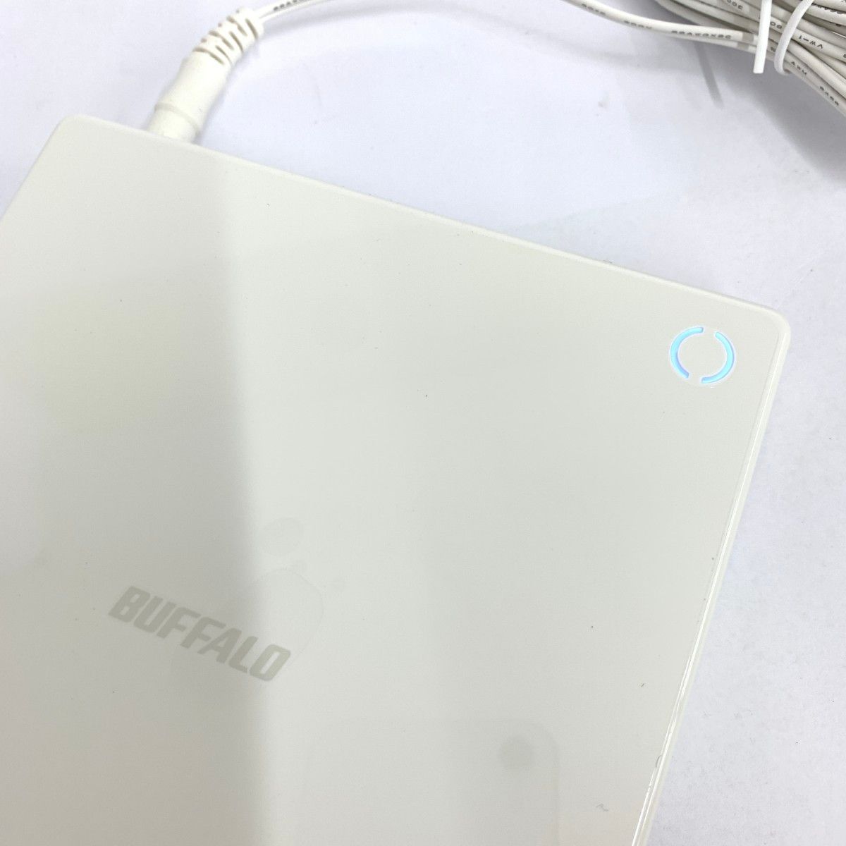 BUFFALO ラクラクスマートCDレコーダー ホワイト BUFFALO スマートフォン用CDレコーダー｢ラクレコ｣Wi-Fiモデル
