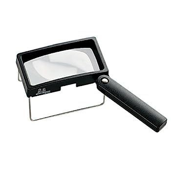 ESCHENBACH ルーペ ハンドスタンドルーペ 倍率 2.6倍 ブラック 2036