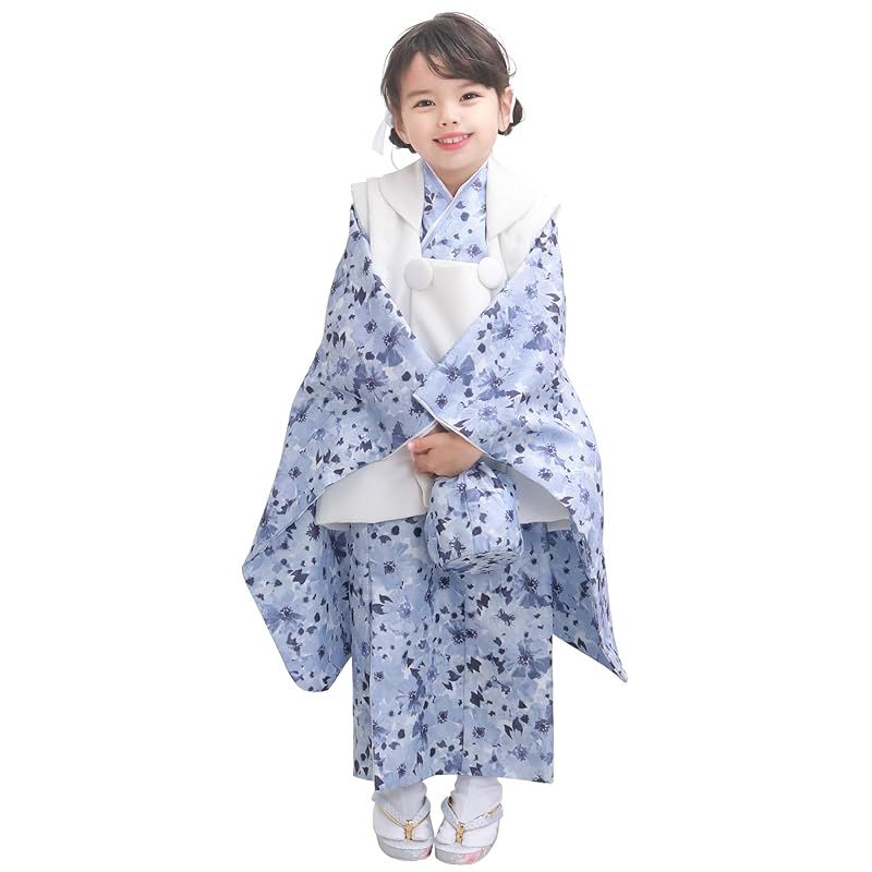 かわいい花柄水色ドレス。水色柄とても綺麗なドレスです。オフショルの