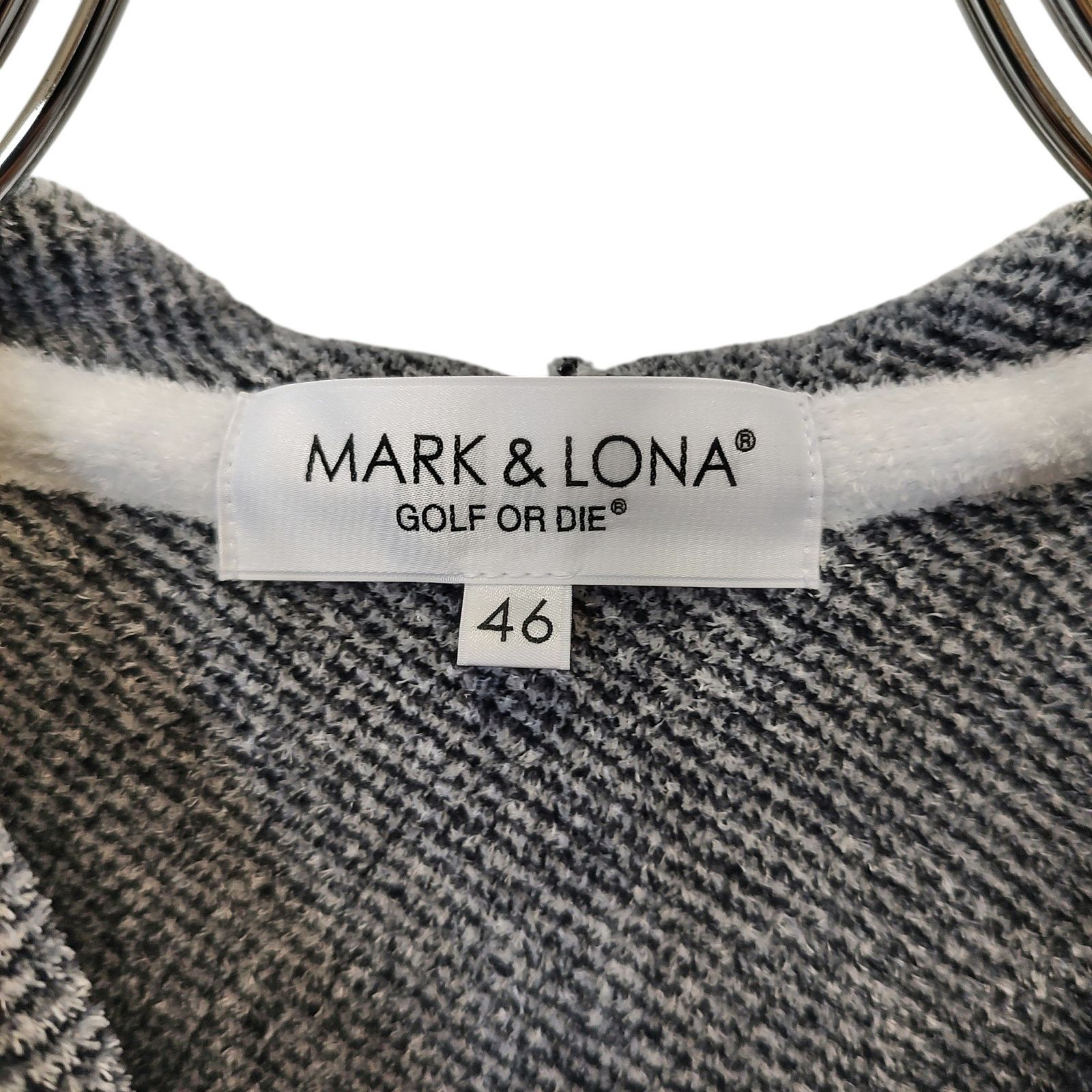 MARK＆LONA マークアンドロナ ゴルフ 23AW ジップアップ パーカー MLM