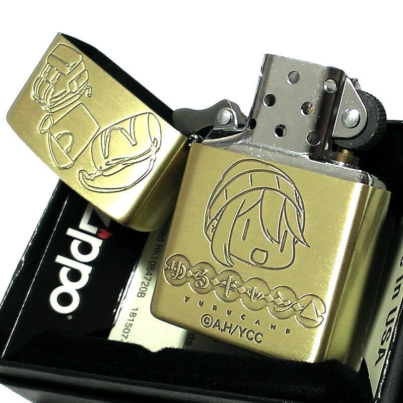 ZIPPO ゆるキャン△ 各務原なでしこ ライター ジッポー 可愛い 