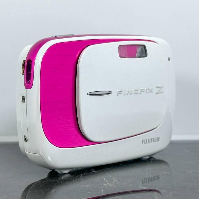 美品】FUJIFILM FINEPIX Z37 ホワイト ピンク 富士フイルム